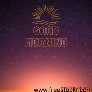 good morning beautiful night sky background wallpaper